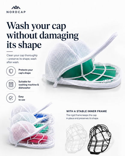 NordCap cap washing frame – white